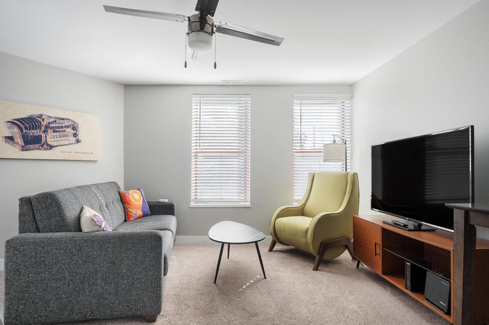 Modern Mass Ave 1Br Apartment With Kitchen Indianápolis Exterior foto