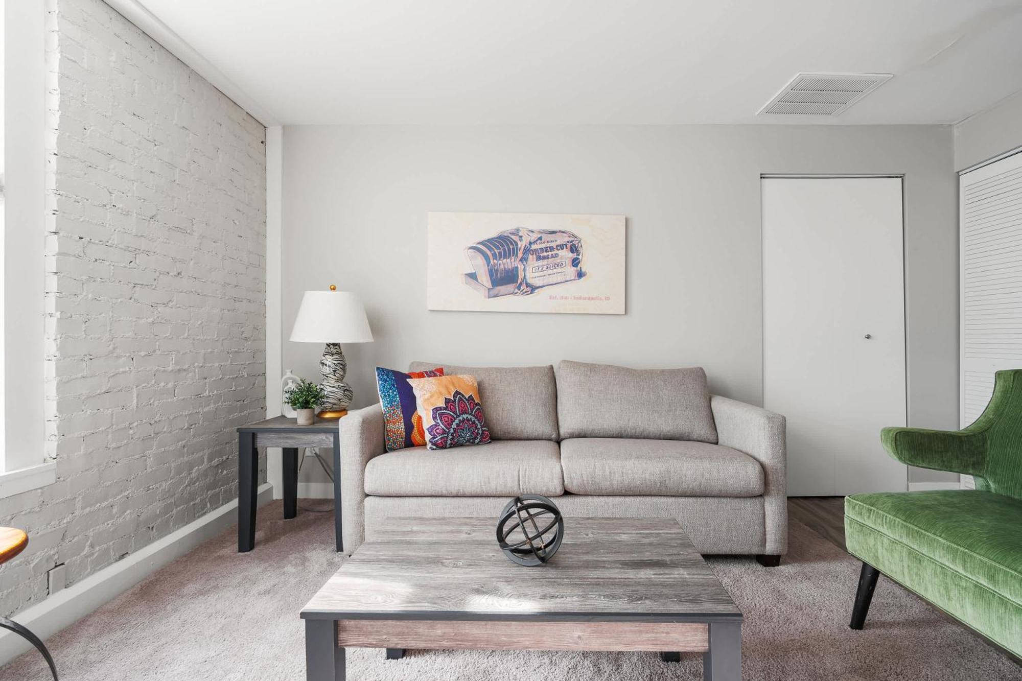 Modern Mass Ave 1Br Apartment With Kitchen Indianápolis Exterior foto